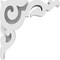 Ekena Millwork Rotherham Architectural Grade PVC Corbel, 1 7/8"W X 6"D X 6"H CORP01X06X06RO - alternate 3